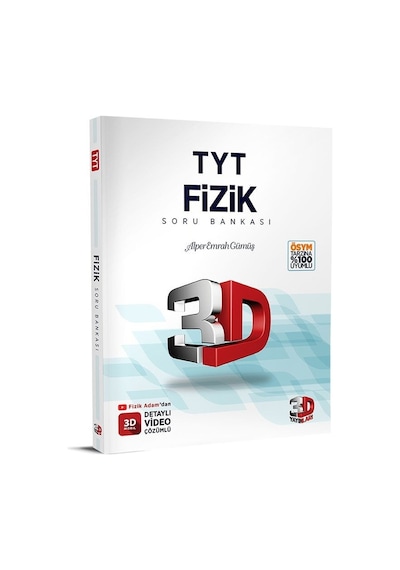 3D Yayınları Tyt Fizik Soru  Bankası