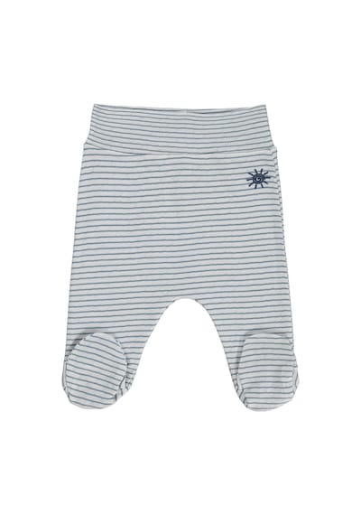 Civil Baby Çizgili 1-9 Ay Tek Alt Bebe - Ekru