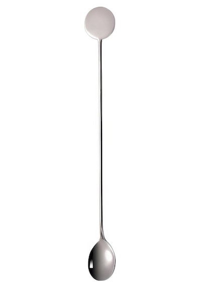 304 Çelik 21 Cm Kokteyl Karıştırma Kahve Latte Karıştırma Barmen Kaşığı Cin764by