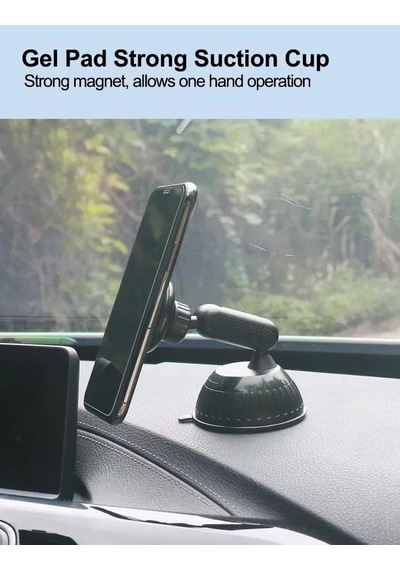 Privity Serisi Mıknatıslı Araç İçi Telefon Tutucu Vantuzlu Magnet 360 Derece Telefon Tutucu Hl-003 2 Mixed