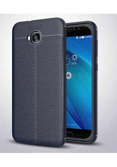 Asus Zenfone 4 Selfie Zd553Kl Kılıf Deri Tarzı Niss Silikon Case