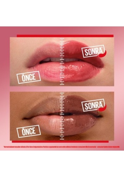 001 Blush Renkli Dudak Parlatıcısı, Parlak Etki