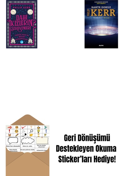 Dahi İkizlerin Serüvenleri - Cengiz Han In Mezar Soyguncuları + Sahte Dokuz + Okuma Sticker'ları