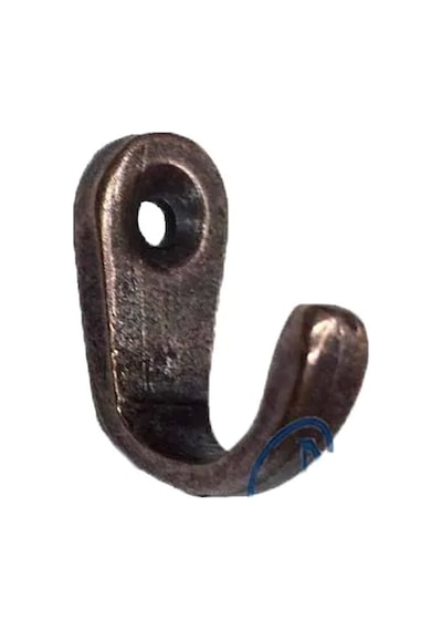 Tekli Bijuteri, Dekor Askısı - Eskitme, 100 Adet, 10x18x22 Mm Renkli