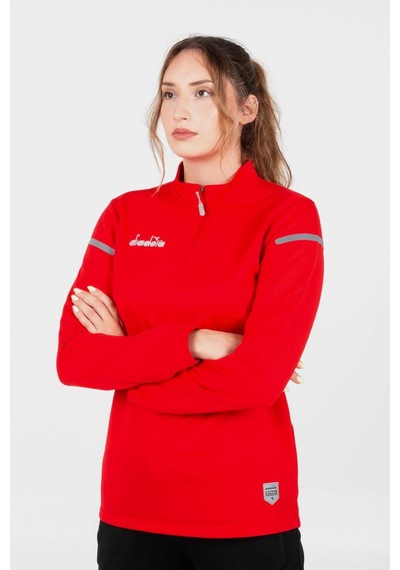 Diadora Alto 25 Antrenman Eşofmanı Tek Üst Kırmızı