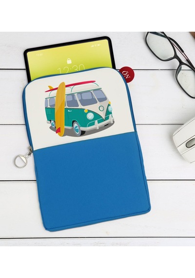 Bk Gift Klasik Araç Tasarımlı Taşınabilir Koruyucu Tablet Kılıfı