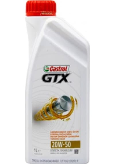 Castrol GTX 20W-50 Motor Yağı 1 L Castrol GTX 20W-50 Motor Yağı 1 L