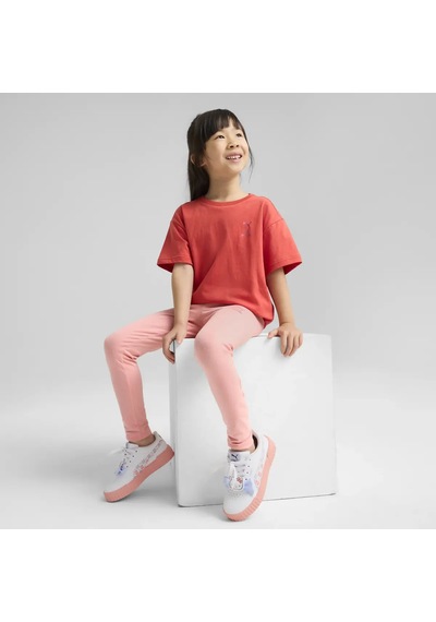 Puma X Hk&fr Graphic Tee Kırmızı Kız Çocuk T-shirt & Polo