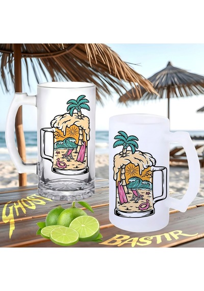 Palm Beer Buzlu Ya Da Buzsuz Bira Bardağı 003