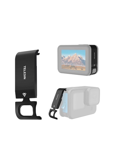 Telesin Gopro Hero12 Uyumlu Alüminyum Yan Kapak