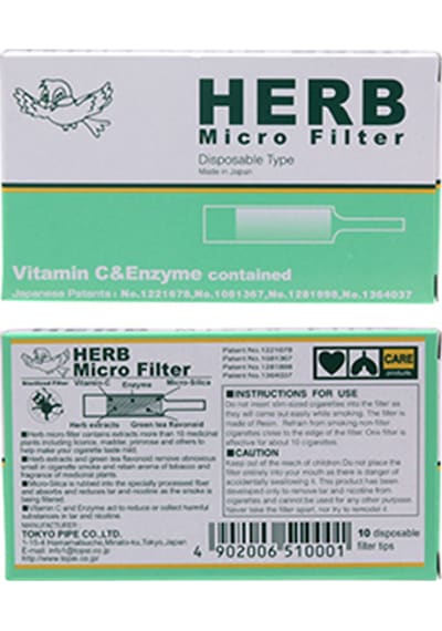 Herb Micro Filter Kullanat Sigara Ağızlığı 10 Lu 20 Paket