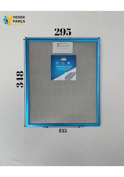 Neff: D86er22n0b 295x350 Mm Aspiratör & Davlumbaz Tel Yağ Filtresi Model: 00703537 29,5x35 Cm