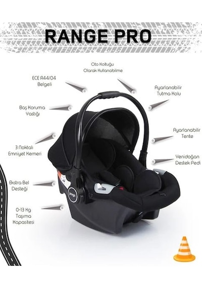 Prego Range Pro Ana Kucağı 0-13kg