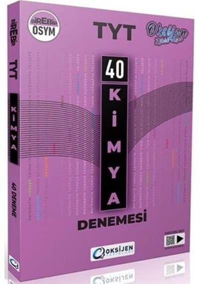 Tyt Kimya Deneme 40 Lı Oksijen Yayınları