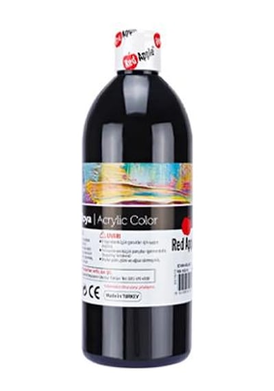 Red Apple Akrilik Boya 10x500 Gr 10'lu Set Çok Renkli