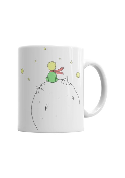 Küçük Prens Le Petit Prince Kupa Bardak Porselen No34879 Karışık