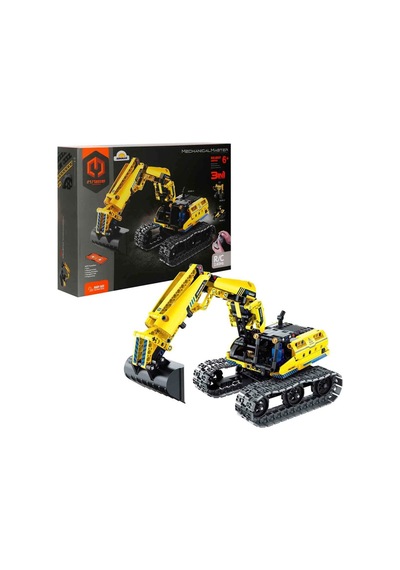 3in1 Uzaktan Kumandalı Ekskavatör & Robot 430 Parça