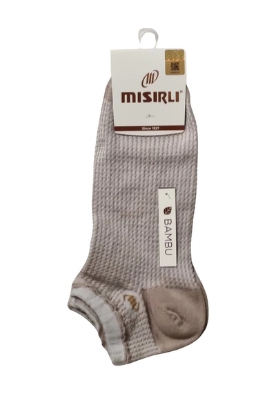 Angbutik Mısırlı 72206 Kadın Bambu Patik Çorap Çok Renkli