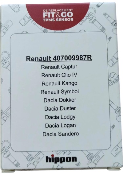 Hazır Kodlanmış Hippon Sensor Renault