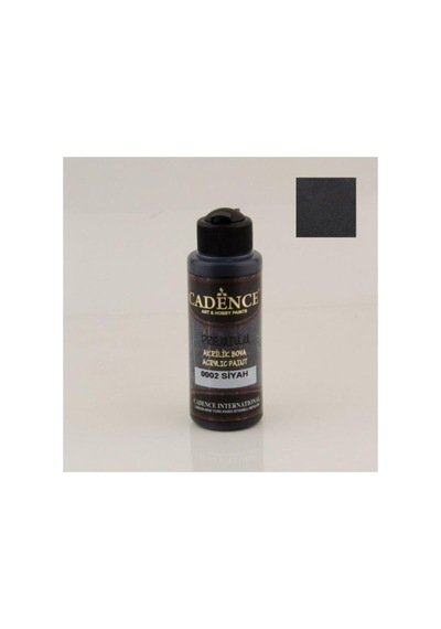 Akrilik Boya 250ml 0002 Siyah Ahşap Boyası