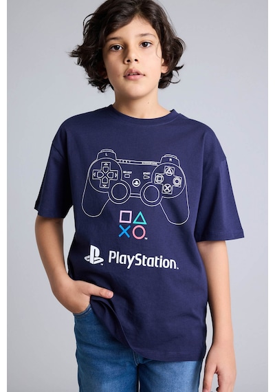 Defacto Playstatıon Oversıze Tişört Erkek Çocuk G9074a826smnv134 Lacivert-nv134 Defacto Playstatıon Oversıze Tişört Erkek Çocuk G9074a826smnv134 Lacivert-nv134