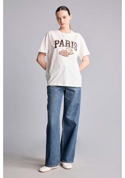 Defacto Straight Fit Koyu Mavi Kadın Jean Pantolon I2326ax/nm34
