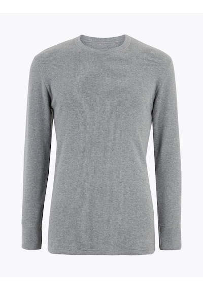 Marks & Spencer Uzun Kollu Medium Warmth Termal Atlet T14008813N Gri