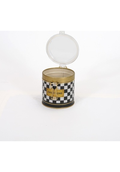 Ef078-17 Checkers Black Swt Home Desenli Baharatlık 0,5 Lt Çok Renkli