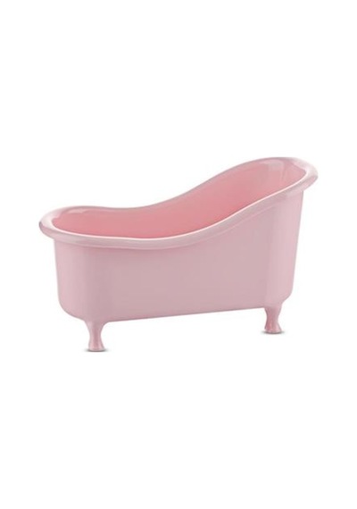 Buffer Dekoratif Mini Küvet Şeklinde Çok Amaçlı Banyo Düzenleyi Mavi