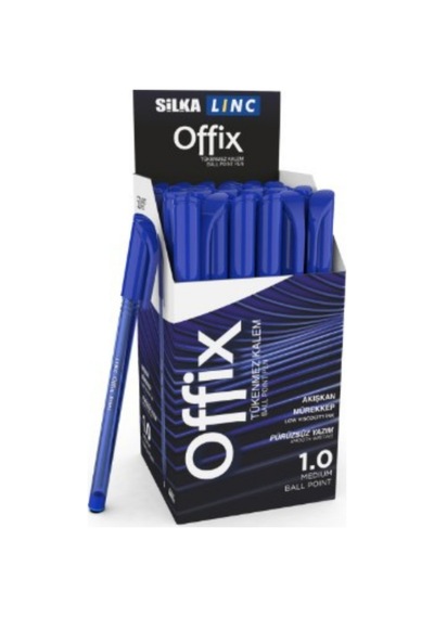 Lınc Offix Tükenmez Kalem 1.0 Mm 50 Adet 1 Paket Mavi