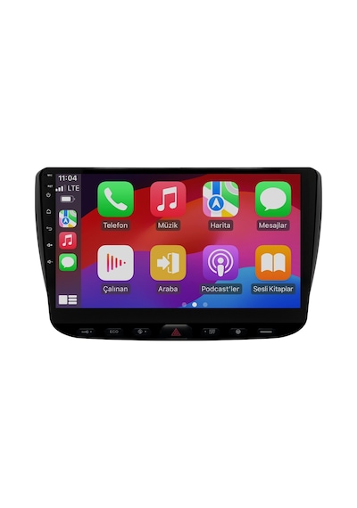 Fiat Punto Urban Android Multimedya Sistemi 2012-2018 4gb Ram, 64gb Hafıza, Bluetooth, Carplay & Android Auto Kamera  9"