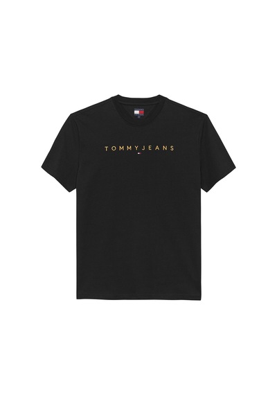 Tommy Hilfiger Tjm Normal Kesim Lineer Logolu Erkek Turuncu T-shirt Dm0dm20744sev Turuncu