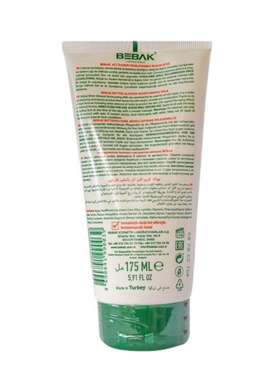 Bebak Acı Badem Nemlendirici Bakım Sütü Tüp 175 ML