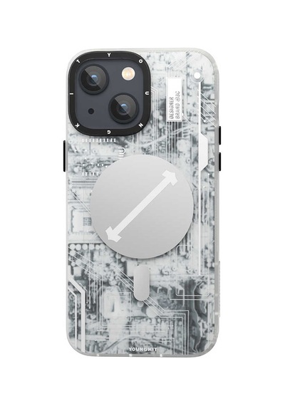 Youngkit Apple Uyumlu iPhone 14 Plus Kılıf Magsafe Şarj Özellikli YoungKit Technology Serisi Kapak Youngkit-TA82100