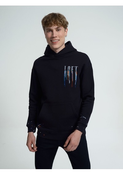 LOFT Relax Fit Erkek Sweatshirt Lf2034198 Q1.v1 Siyah