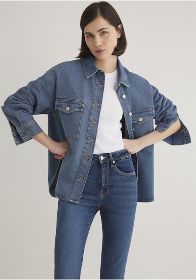 Mavi - Bekka Classic Denim Indigo Mavisi Jean Gömlek 1211000-89250 Mavi