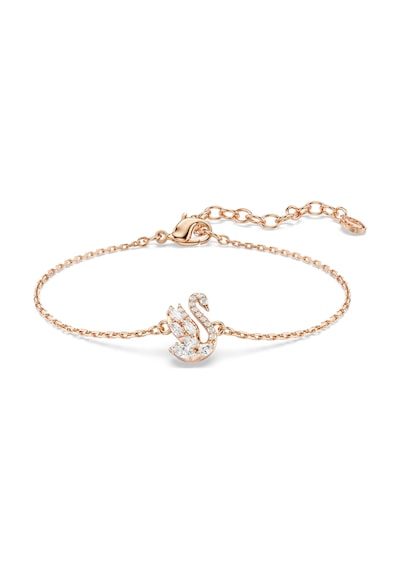 5738202 Swarovski Bilezik Swan:bracelet Whı/ros Metalik