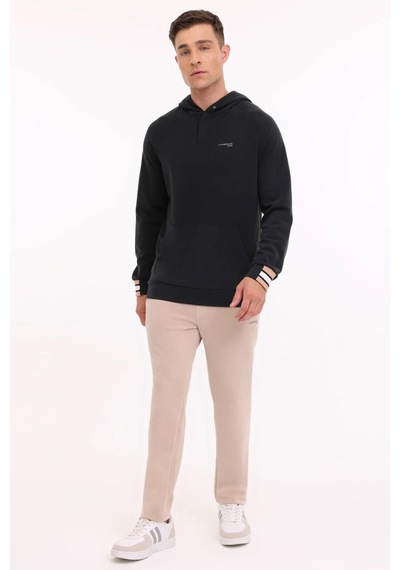 Lumberjack Erkek Sweat 17ıtl1058 4pr Siyah Siyah