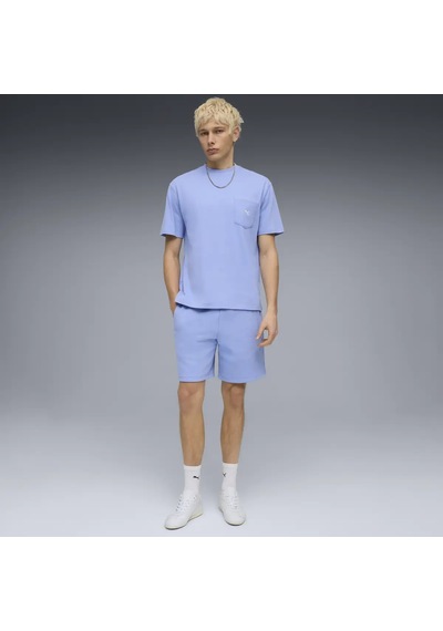 Puma Select Essentials Pocket Tee Mavi Erkek T-shirt