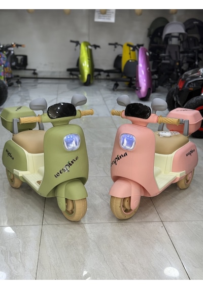 Akülü Motor 0-4 Yaş Pembe