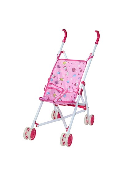 Poşetli Metal Oyuncak Bebek  Arabası
