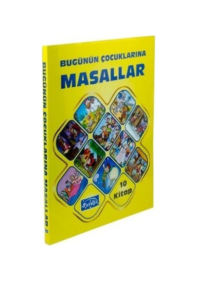 Bugünün Çocuklarına Masallar Dizisi Seti - 10 Kitap Takım- Parıltı Yayınları