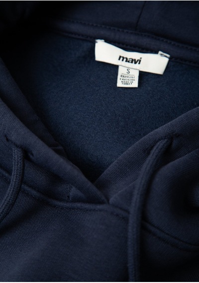 Mavi Logo Sweatshırt Navy Blazer Lacivert Kadın Sweatshirt M1s20139-82318