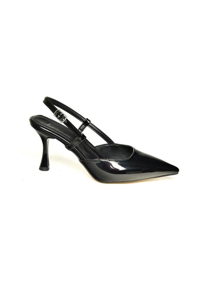 Fox Shoes U480441108 Siyah Rugan İnce Topuklu Kadın Abiye Ayakkabı Siyah Fox Shoes U480441108 Siyah Rugan İnce Topuklu Kadın Abiye Ayakkabı Siyah