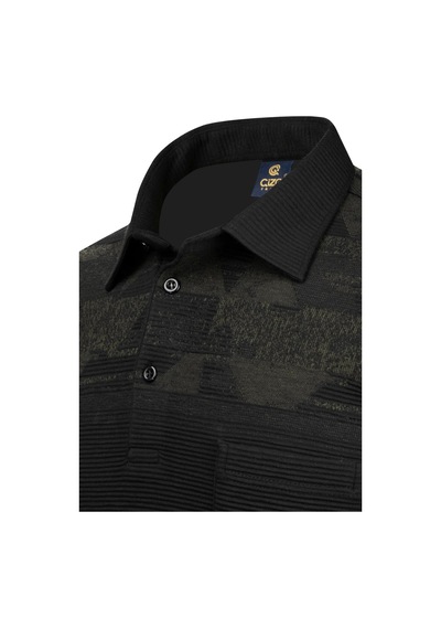 Çizgi Triko Erkek Uzun Kollu Desenli Gömlek Yaka Kol Manşetli Cepli Sweat 5026 Siyah Siyah Çizgi Triko Erkek Uzun Kollu Desenli Gömlek Yaka Kol Manşetli Cepli Sweat 5026 Siyah Siyah