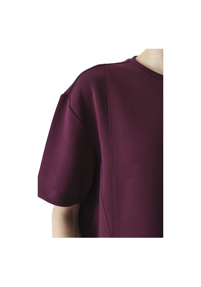 Penti Bordo Silky Feel Dikiş Detaylı Tişört