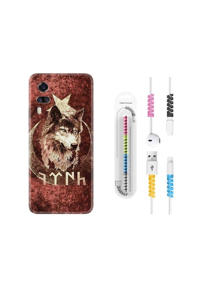 Vivo Y51 Kılıf Kablo Koruyuculu Göktürk 3 1412