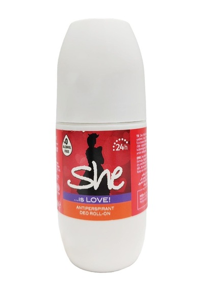 She Is Love Kadın Roll-On Deodorant 50 ML