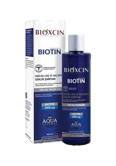 Biotin Günlük Şampuan, Tüm Saç Tipleri, 300 Ml