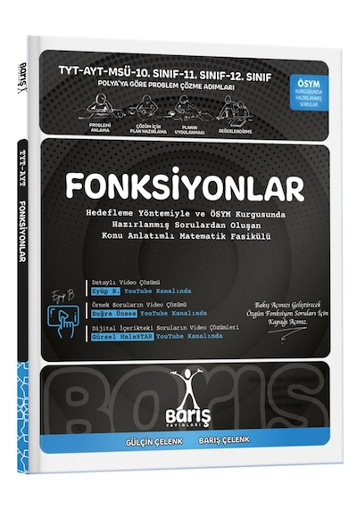 Barış Yayınları Matematik Fasikülleri Fonksiyonlar